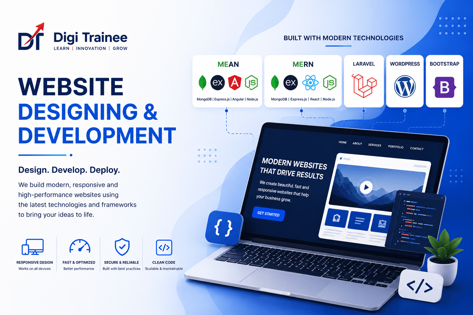 web deigning and development in uttam nagar   